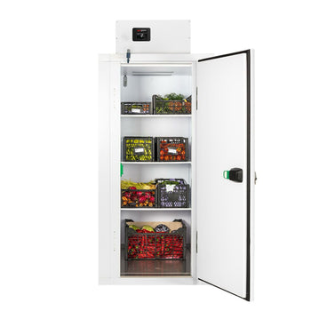 Kompaktowa komora chłodnicza - 1000x1100mm - 1,59m³ - z 3 półkami - Prime Gastro