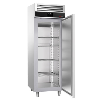 Chłodziarka ze stali nierdzewnej PREMIUM - GN 2/1 - 700 litrów - z 1 drzwiami - Prime Gastro