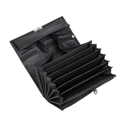 KARLOWSKY | Portfel kelnerski / portmonetka - 18,2 x 12 cm - Czarny