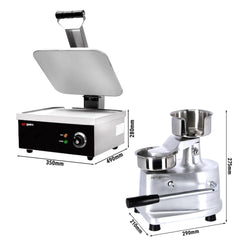 Stół chłodniczy sałatkowy - 1210x700mm - 2‑drzwiowy - na 9x GN 1/6 - z nadstawką szklaną