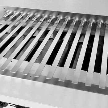 Grill gazowy o dużej mocy – do Adana i szaszłyków – na 30 automatycznie obracających się szpikulców - Prime Gastro