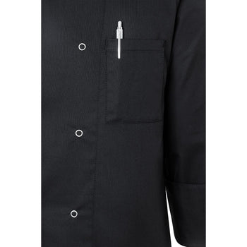 (6 sztuk) KARLOWSKY | bluza kucharska Basic - Czarny - Rozmiar: XL - Prime Gastro