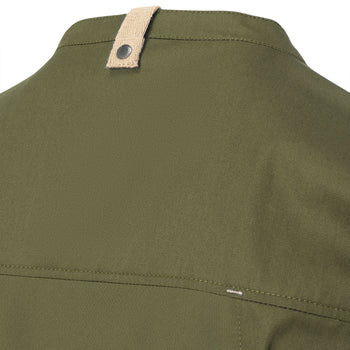 KARLOWSKY | Bluza kucharska Green-Generation - nasycona zieleń - Rozmiar: 64 - Prime Gastro
