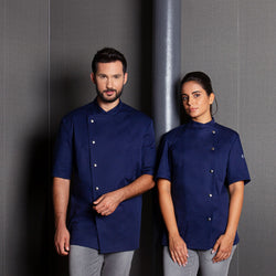 KARLOWSKY | Bluza kucharska Gustav - Granatowy - Rozmiar: 48