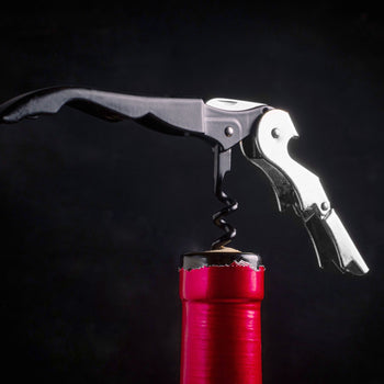 (6 sztuk) Nóż kelnerski - Bar Professional - 12 cm - czarny - Prime Gastro