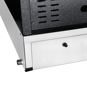 Gazowy piekarnik do ziemniaków Kumpir - manualny - z 2 szufladami - Prime Gastro