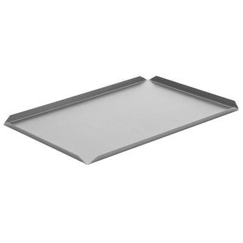 (5 szt.) Aluminiowa taca cukiernicza & prezentacyjna - 500x100x10mm - srebrna - Prime Gastro