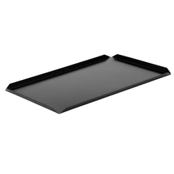 (5 szt.) Aluminiowa taca cukiernicza i prezentacyjna - 600x100x10mm - Czarna
