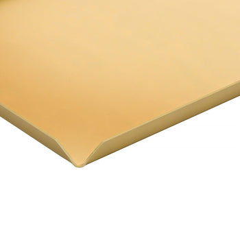 (5 szt.) Aluminiowa taca cukiernicza i prezentacyjna - 600x150x10mm - szampańska - Prime Gastro