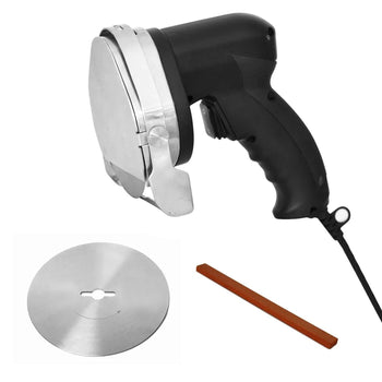 Elektryczna krajalnica do kebaba - wydajność: 60 kg/dzień - włącznie z nożem do cięcia i kamieniem do ostrzenia - Prime Gastro