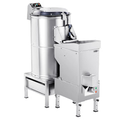 Electric potato peeler - 600 kg/h - 1.5 kW - 400 V - including potato knife