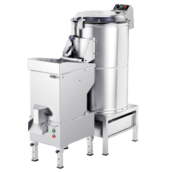 Elektryczna obieraczka do ziemniaków - 600 kg/godz. - 1,5 kW - 400 V - włącznie z nożem do ziemniaków - Prime Gastro