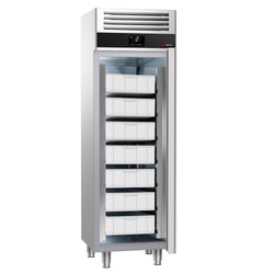 Chłodziarka do ryb ze stali nierdzewnej PREMIUM - 400 litrów - z 1 drzwiami