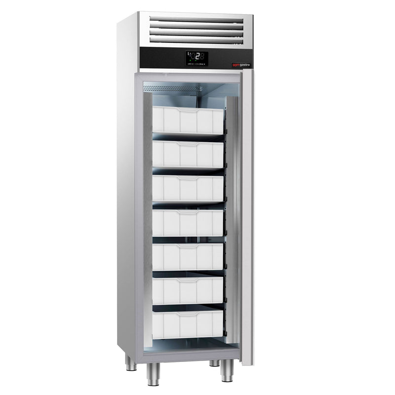 Chłodziarka do ryb ze stali nierdzewnej PREMIUM - 400 litrów - z 1 drzwiami