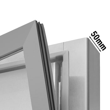 Chłodziarka do przechowywania ze stali nierdzewnej ECO - 400 litrów - z 1 drzwiami - Prime Gastro