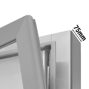 Zamrażarka piekarnicza ze stali nierdzewnej PREMIUM - EN 600x800 - 858 litrów - z 1 drzwiami - Prime Gastro