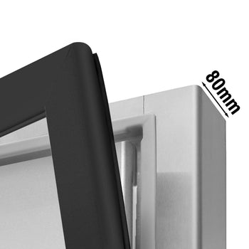 Chłodziarka wjezdna stal nierdzewna PREMIUM PLUS - GN 2/1 - GN 1/1 - EN 600x400- 1300 litrów - z 1 drzwiami - Prime Gastro