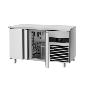 Stół Chłodniczy PREMIUM - 1400x700 mm - z 2 drzwiami - Prime Gastro