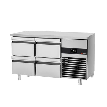 Stół Chłodniczy PREMIUM - 1400x700 mm - z 4 szufladami - Prime Gastro