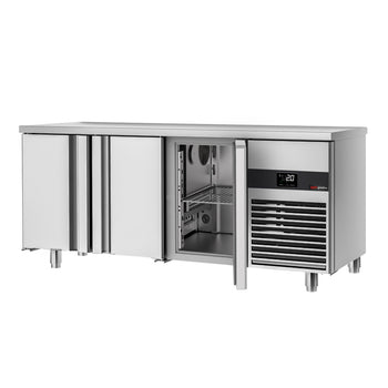 Stół Chłodniczy PREMIUM - 1865x700 mm - z 3 drzwiami - Prime Gastro