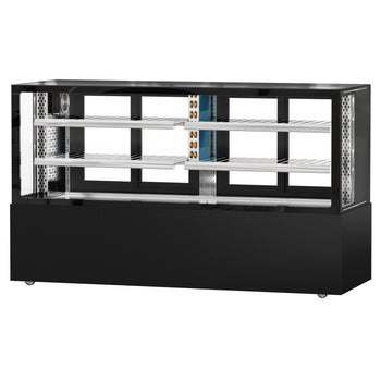 (MUSTER) Lada mięsna - 2000 mm - z oświetleniem LED & 2 półkami - Prime Gastro