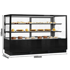 Cake display cabinets - Maxi - Square