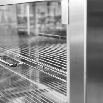 Witryna chłodnicza stołowa - samoobsługowa - 225 litrów - 900 mm - z 2 półkami - Prime Gastro