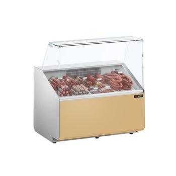 Lada chłodnicza - 1000 mm - Beżowy panel przedni - Prime Gastro