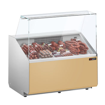 Lada chłodnicza - 1000 mm - Beżowy panel przedni - Prime Gastro