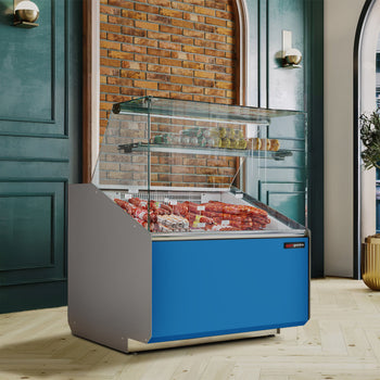 Lada chłodnicza - 1000 mm - jasnoniebieski	panel przedni - Prime Gastro