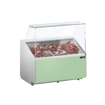 Lada chłodnicza - 1000 mm - 280 W - Standard z czarnym panelem przednim - Prime Gastro