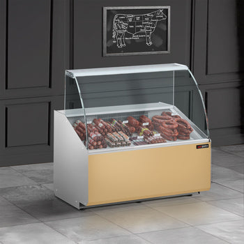 Lada chłodnicza - 1000 mm - Beżowy panel przedni - Prime Gastro