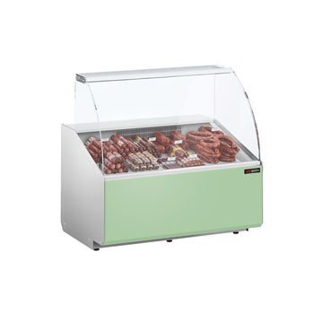 Lada chłodnicza - 1000 mm - 280 W - Standard z czarnym panelem przednim - Prime Gastro