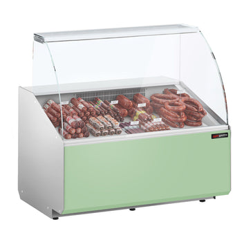 Lada chłodnicza - 1000 mm - 280 W - Standard z czarnym panelem przednim - Prime Gastro