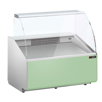 Lada chłodnicza - 1000 mm - 280 W - Standard z czarnym panelem przednim - Prime Gastro