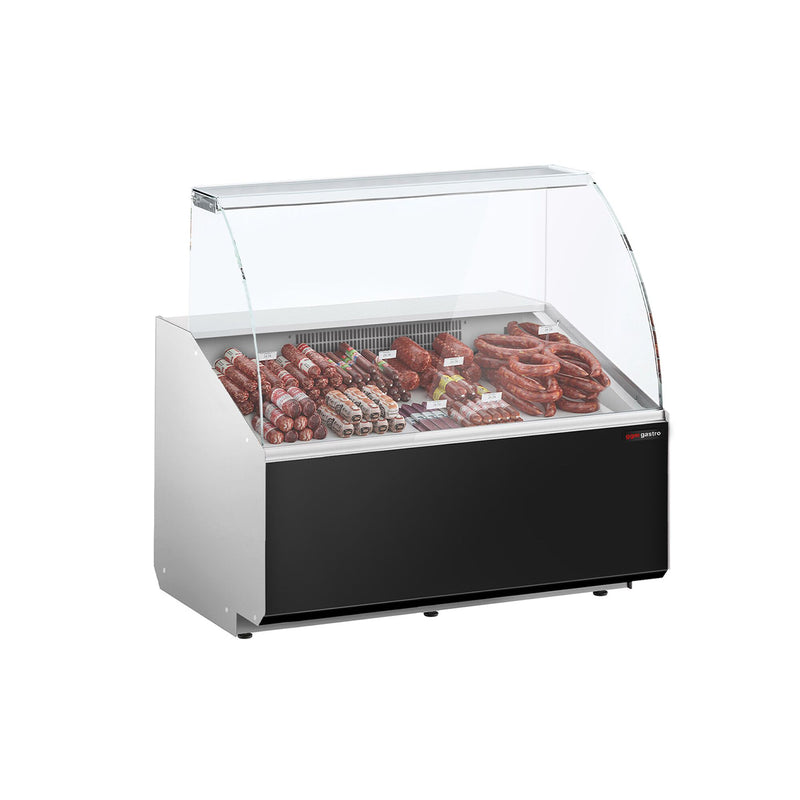 Lada chłodnicza - 1000 mm - Panel przedni w kolorze czarnym