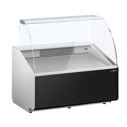 Lada chłodnicza - 1000 mm - Panel przedni w kolorze czarnym