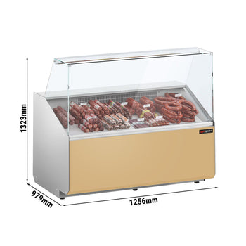 Lada chłodnicza - 1300 mm - beżowy	panel przedni - Prime Gastro