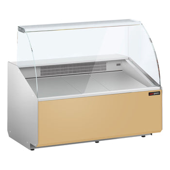 Lada chłodnicza - 1300 mm - beżowy	panel przedni - Prime Gastro