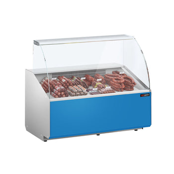 Lada chłodnicza - 1300 mm - jasnoniebieski panel przedni - Prime Gastro