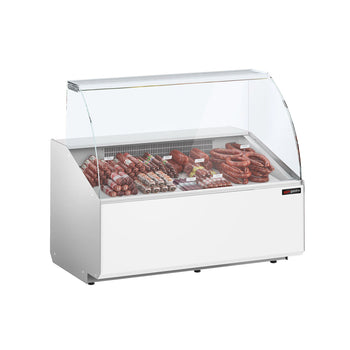 Lada chłodnicza - 1300 mm - Biały panel przedni - Prime Gastro