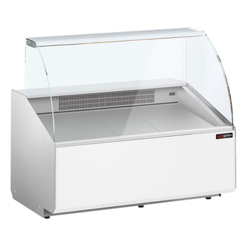 Lada chłodnicza - 1300 mm - Biały panel przedni - Prime Gastro