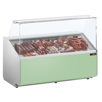 Lada chłodnicza - 1600 mm - 460 W - Standard z czarnym panelem przednim - Prime Gastro