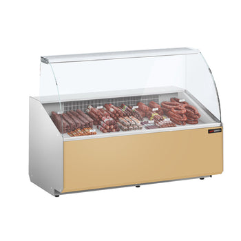 Lada chłodnicza - 1600 mm - Beżowy panel przedni - Prime Gastro