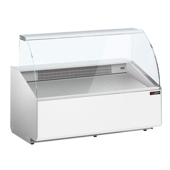 Lada chłodnicza - 1600 mm - Biały panel przedni - Prime Gastro