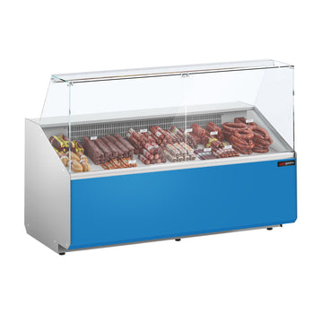 Lada chłodnicza - 1900 mm - Jasnoniebieski panel przedni - Prime Gastro