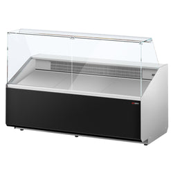 Lada chłodnicza - 1900 mm - Panel przedni w kolorze czarnym