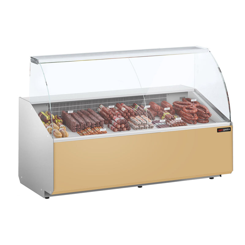 Lada chłodnicza - 1900 mm - Beżowy panel przedni