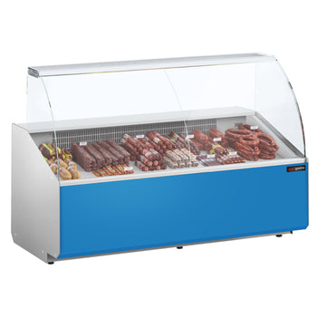 Lada chłodnicza - 1900 mm - Jasnoniebieski panel przedni - Prime Gastro