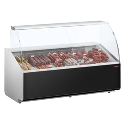 Lada chłodnicza - 1900 mm - Panel przedni w kolorze czarnym